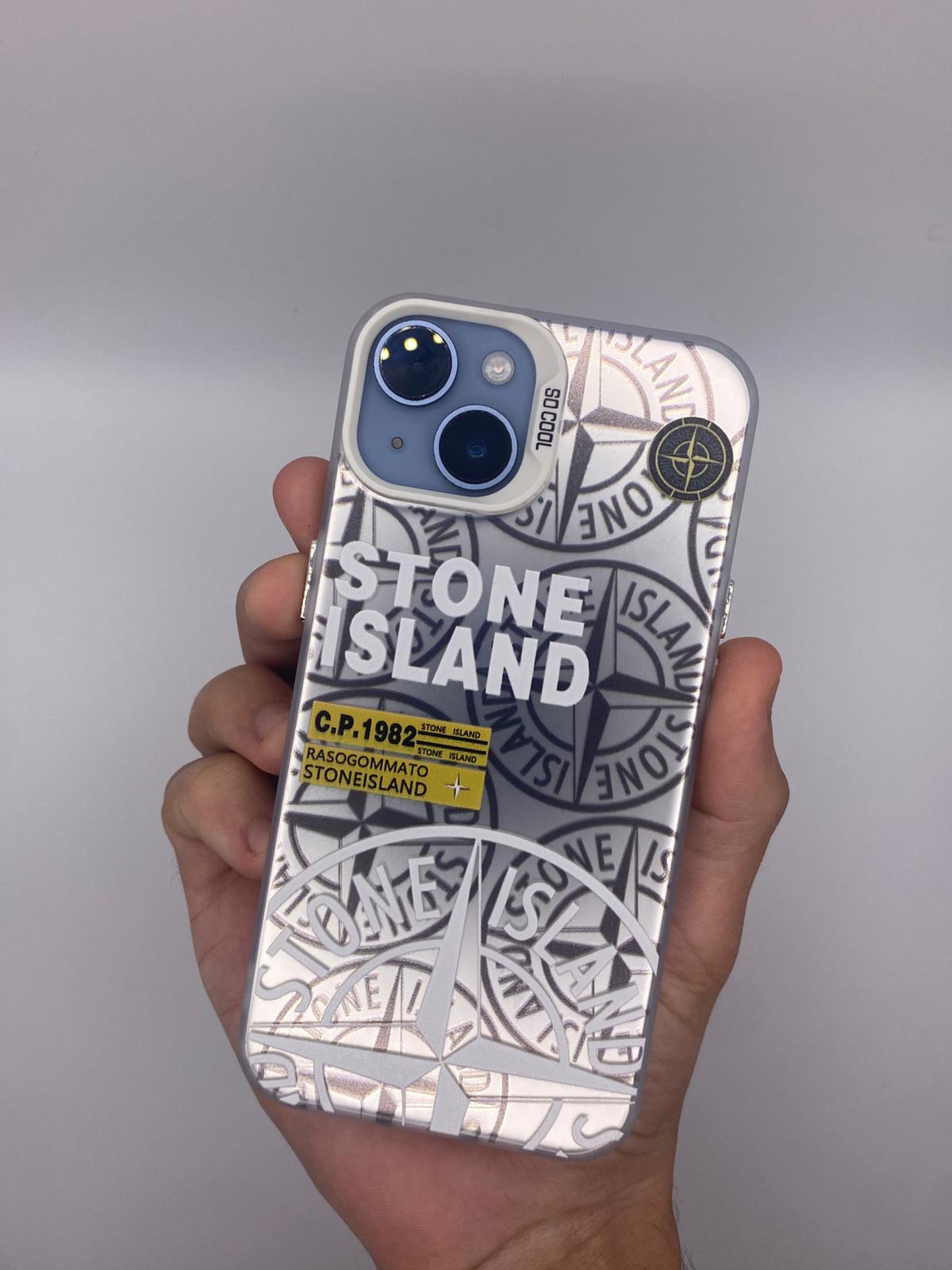 FUNDAS STONE ISLAND BLANCAS
